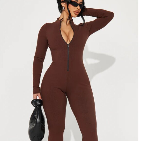 Snatched Flare Jumpsuit - Picture 1 of 4